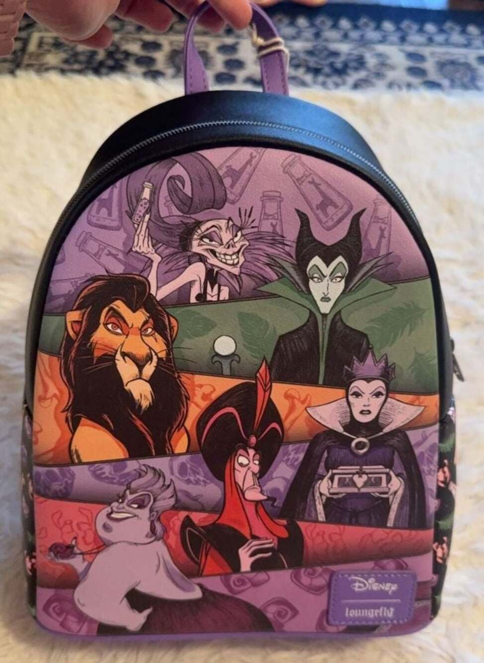 Loungefly Disney Villains Scene Mini Backpack